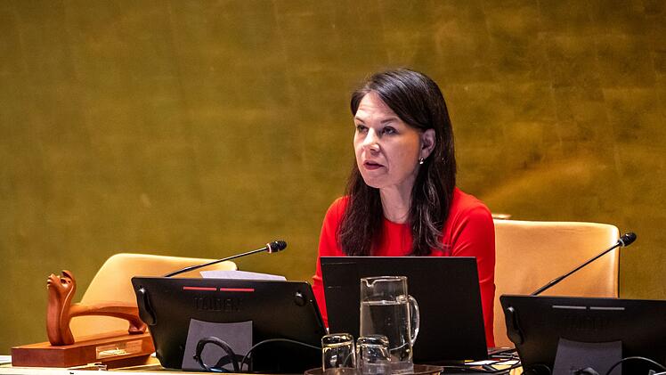 Annalena Baerbock bei der UN