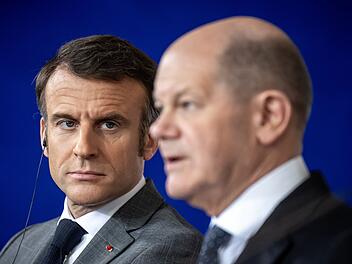 Emmanuel Macron und Olaf Scholz