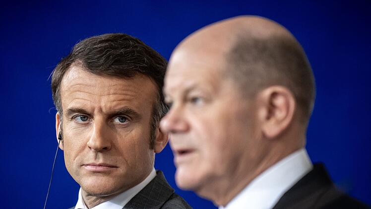 Emmanuel Macron und Olaf Scholz