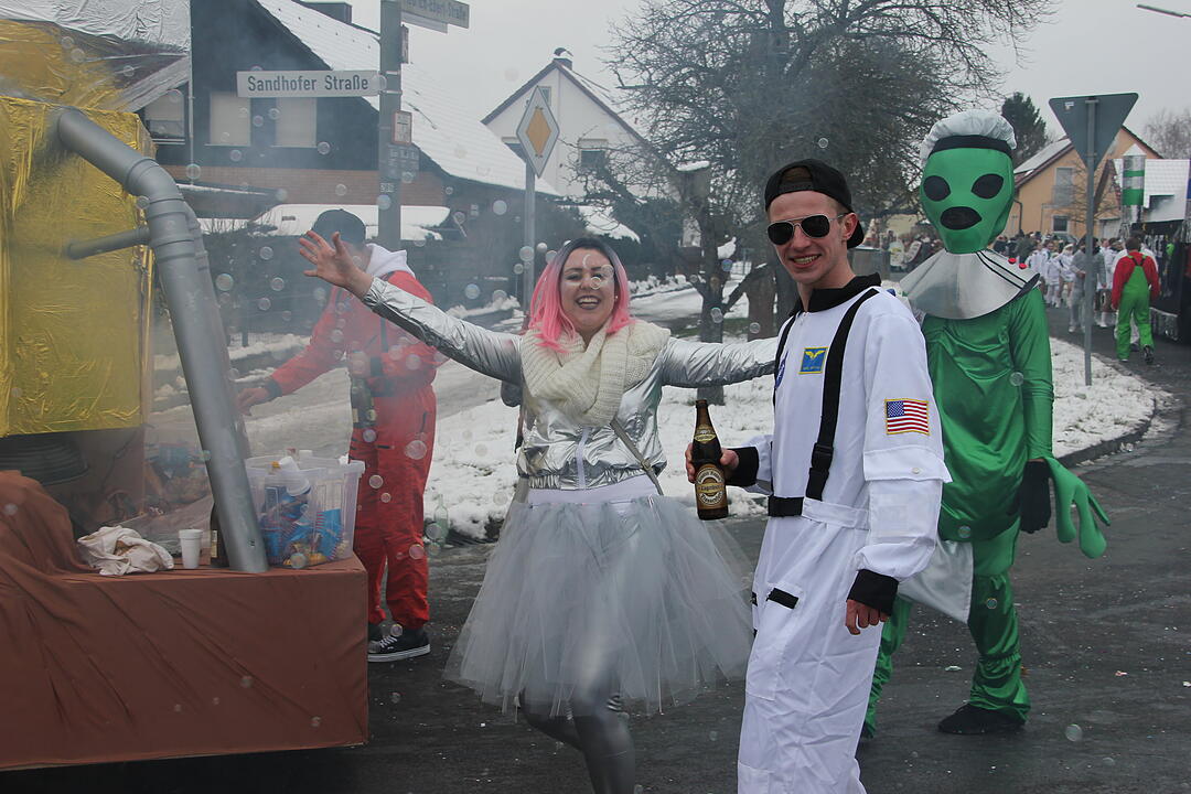 Faschingsumzug in Oberhaid