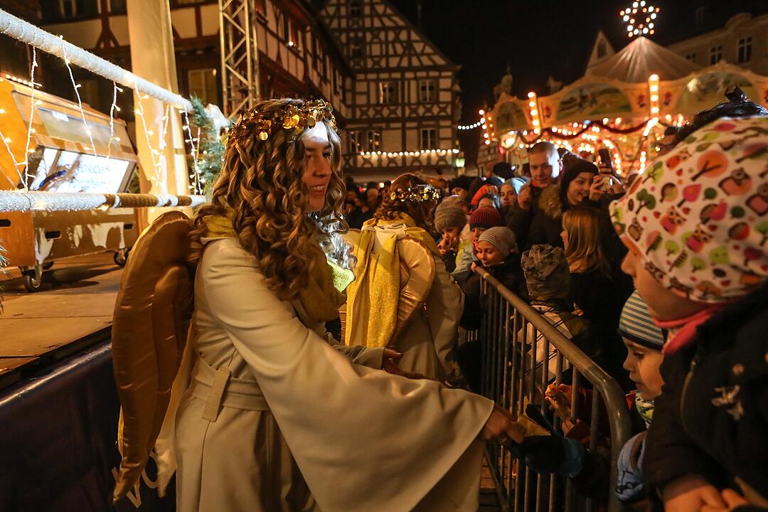 Der Forchheimer Weihnachtsmarkt ist eröffnet