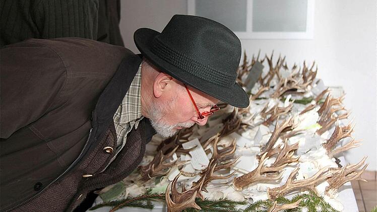 Über 500 Rehtrophäen waren im Blickfeld der Waidleute.