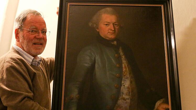 Bernhard Schemmel, Präsident der E.T.A.-Hoffmann-Gesellschaft, ist stolz auf die Neuerwerbung für das Bamberger Museum. Foto: Barbara Herbst