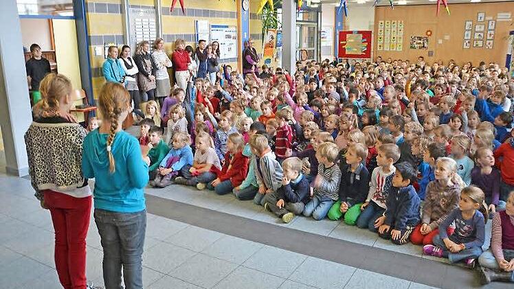 Die Schülerversammlung ist eine Idee, die das Liebfrauenhaus in Herzogenaurach von andern Schulen deutlich abhebt.  Foto: Bernhard Panzer/Archiv