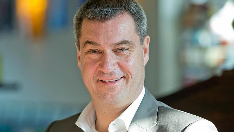 Der bayerische Finanzminister Markus Söder (CSU) besucht heute die Redaktion des Fränkischen Tags in Bamberg.  Foto: dpa