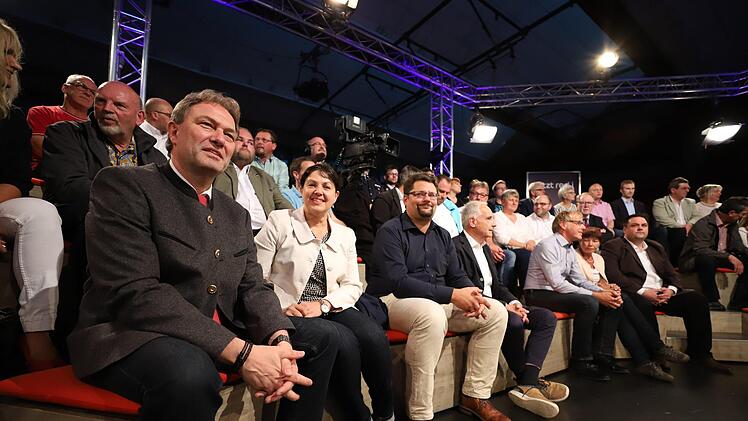 Die Fernsehsendung "Jetzt red i" war zu Gast in Kronach. Foto: Marian Hamacher