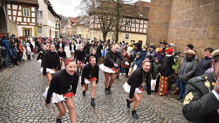 Die Tanzgarde Weidach. Foto: Jens Gundermann