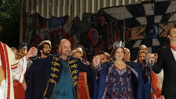 "Der Zigeunerbaron": Impressionen von der Neuinszenierung auf der Waldbühne Heldritt.Foto: Jochen Berger