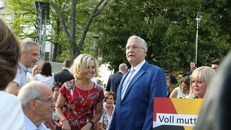 Merkel-Besuch in Erlangen Foto: Barbara Herbst