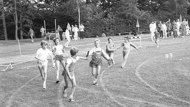 Impressionen vom Sportfest 1987 in Rottershausen.