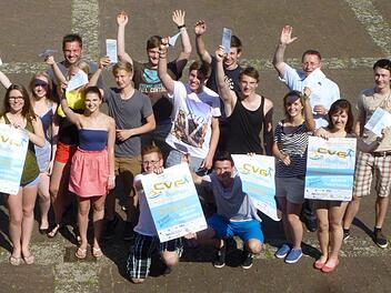 Das P-Seminar Wirtschaft und Recht am Caspar-Vischer-Gymnasium hat den Duathlon "swim & run" organisiert. Foto: Katharina Müller-Sanke