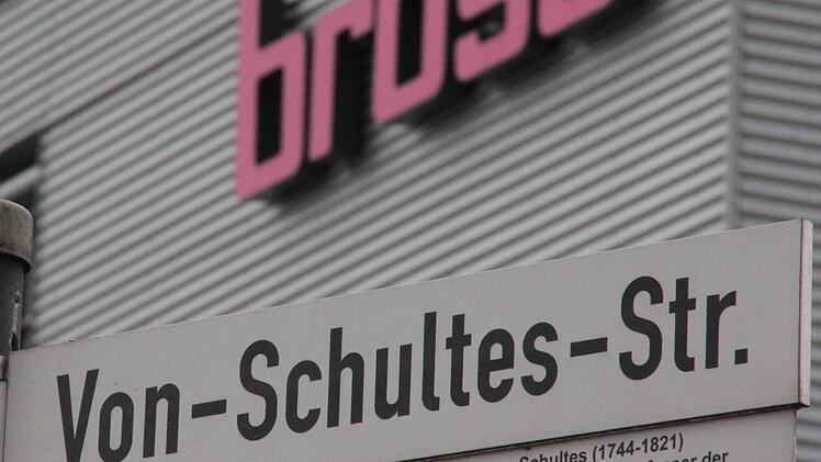 Der DGB-Kreisverband Coburg ist gegen die Umbenennung der Von-Schultes-Stra&szlig;e in MAx-Brose-Stra&szlig;e.Foto: Simone Bastian