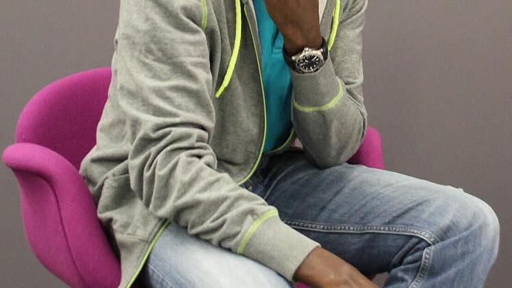 Als Praktikant bei Puma hat Kipketer viel zu tun. Foto: Ruppert