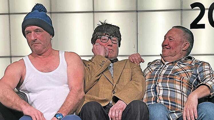 &Auml;che Brader beim Zahnarzt.