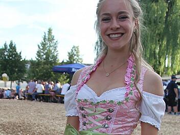 Auf Platz 1 landete bei unserem Bierfest-Outfit-Wettbewerb mit 731 Stimmen Ann-Kathrin Seiter aus Bayreuth. Foto: Sonny Adam
