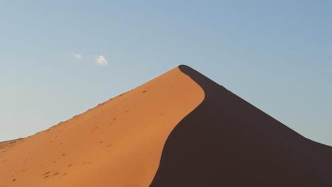 Imposante Sanddünen