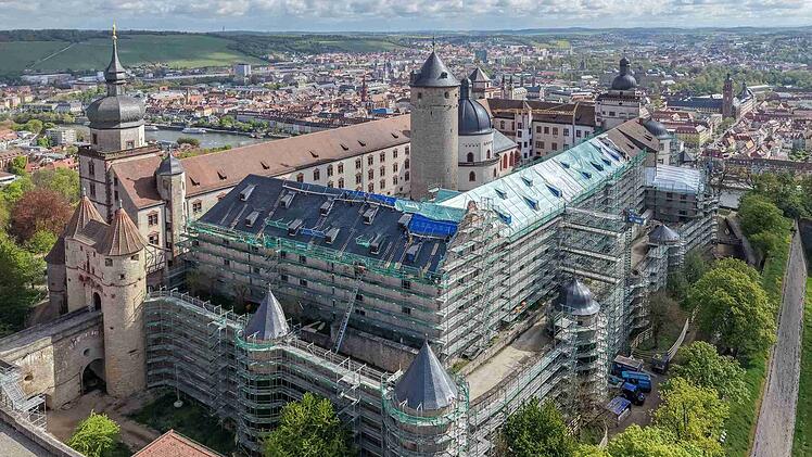 W&uuml;rzburg:  Arch&auml;ologen finden menschliche Knochen auf Festung Marienberg
