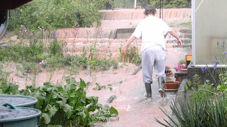 Ein Garten im Coburger Stadtteil Creidlitz Foto: Meißner