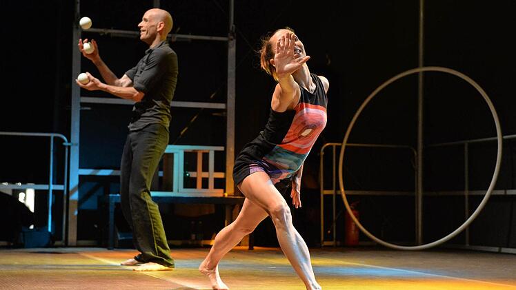 Stefan Sing und Cristina Casaddio. Foto: Ronald Rinklef