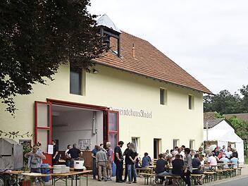 Der Umbau des Dorfgemeinschaftshauses in Stadel ist abgeschlossen.