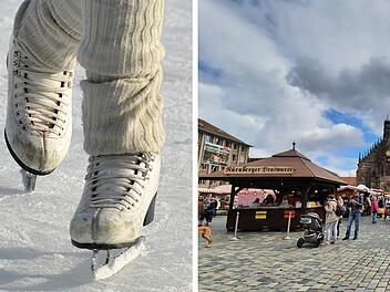 "Nürnberger Winterwelt": Eislaufbahn am Hauptmarkt kehrt nach fast 25 Jahren Pause zurück
