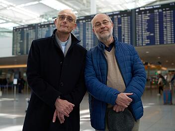 Theologe Thomas Schwartz (links) und Wissenschaftler Harald Lesch debattieren diesmal über Fremdheit und was sie mit uns macht.