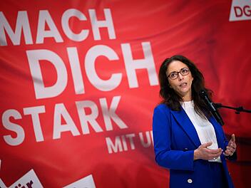 DGB-Chefin Yasmin Fahimi