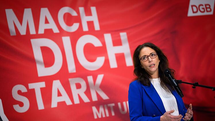 DGB-Chefin Yasmin Fahimi