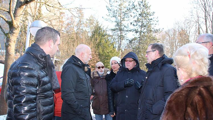 Eindrücke vom Ortstermin des Stadtrates. Foto: Ralf Ruppert