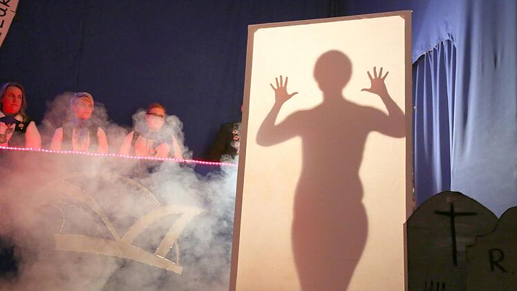 Die Tänzerinnen der Showtanzgruppe "Kustibas" bewegten sich auf der Bühne noch flinker und professioneller als sie die Kostüme wechselten. Foto: Bettina Knauth