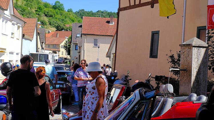 Das Oldtimertreffen erfreute Jung und Alt. Gerd Schaar