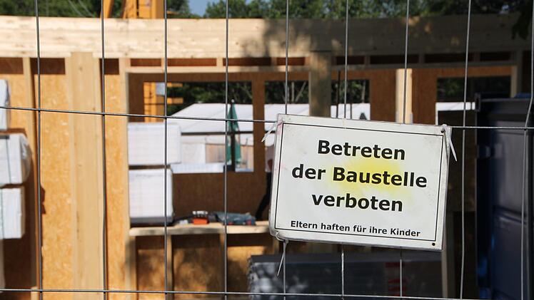 Insgesamt investiert der Landkreis Bad Kissingen 2,58 Millionen Euro in den Neubau. Foto: Ulrike Müller