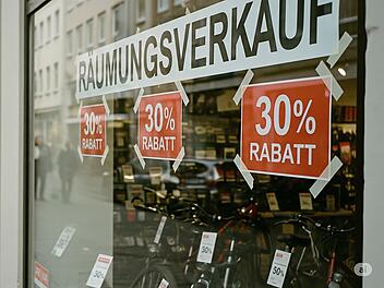Fahrradgeschäft, Fahrradladen, Schließung, Räumungsverkauf, Rabatt