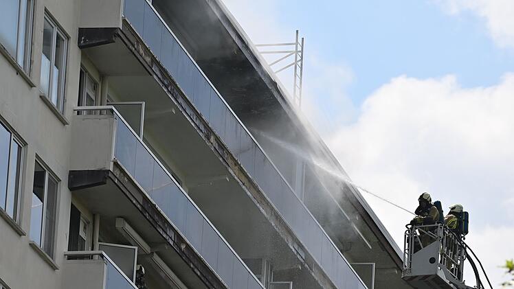 Wohnhaus-Brand in Belgien