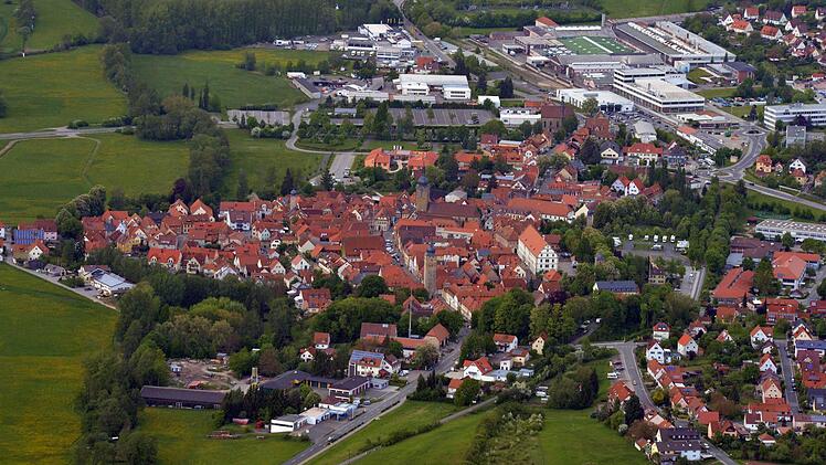 Die Altstadt von Süden.