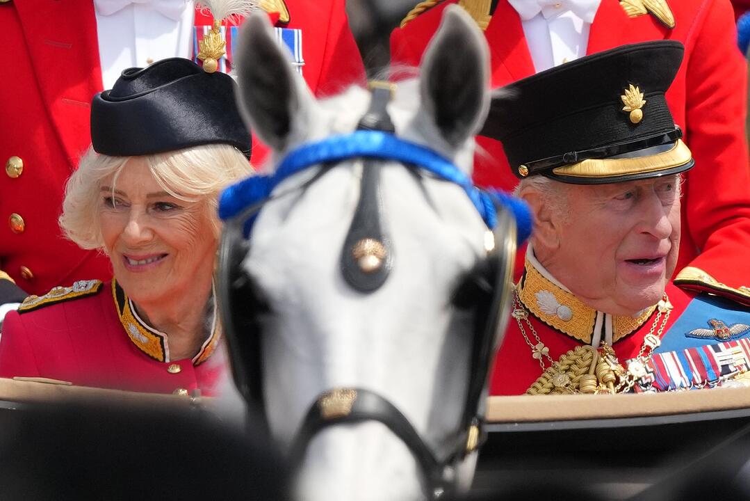 Trooping the Colour in London