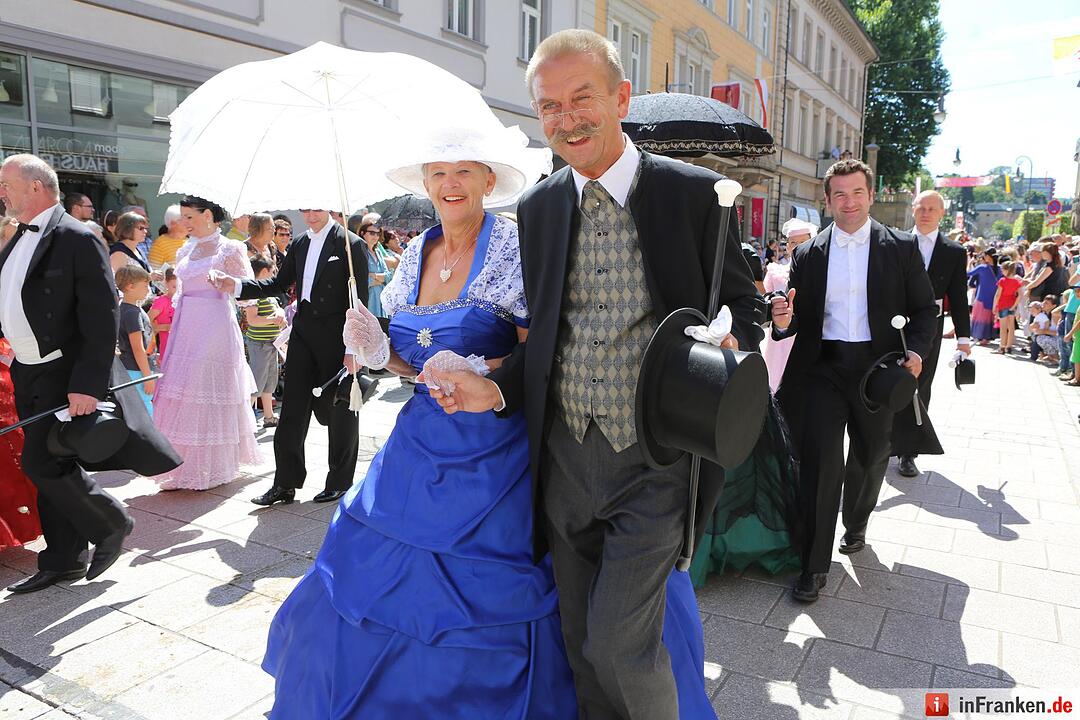 Rakoczyfest in Bad Kissingen mit Umzug; Foto: Barbara Herbst