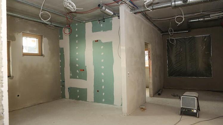 Der neue Paul-Gerhardt-Kindergarten: Impressionen von der Baustelle Foto: Barbara Herbst