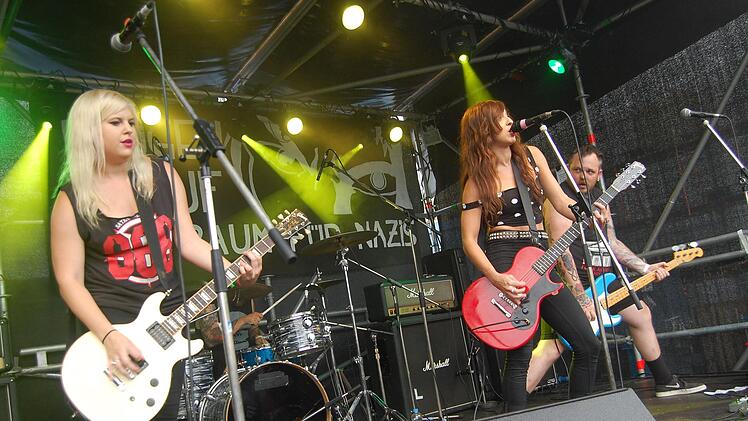 "The Bombpops" aus den USA brachten 2018 den "Girl-Pop-Punk" nach Coburg.