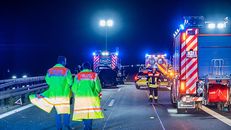 Unfall auf A73 bei Bamberg