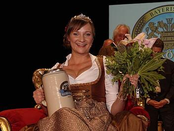 Tina-Christin Rüger bei ihrer Inthronisierung im Juni in München.