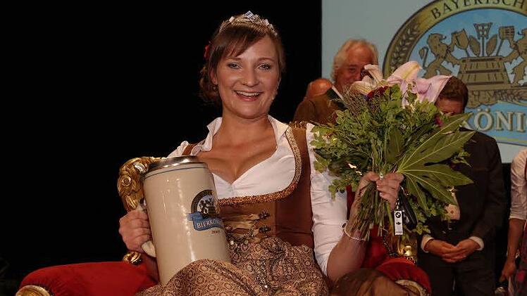 Tina-Christin Rüger bei ihrer Inthronisierung im Juni in München.