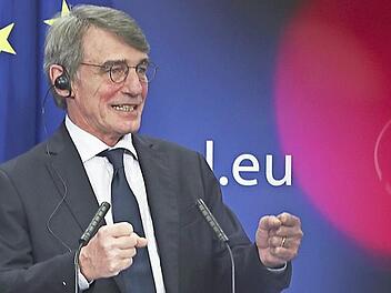 EU-Parlamentspräsident David Sassoli bezeichnete einen Schuldenschnitt für Italien als "grundsätzlich überlegenswert". Foto: Yves Herman, dpa