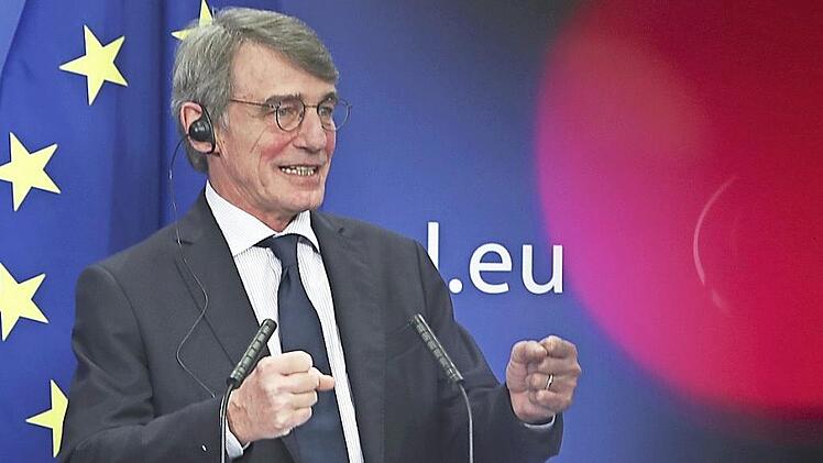 EU-Parlamentspräsident David Sassoli bezeichnete einen Schuldenschnitt für Italien als "grundsätzlich überlegenswert". Foto: Yves Herman, dpa