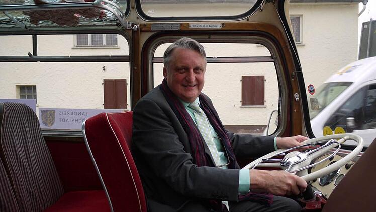 Eberhard Irlinger als "als Fahrer"