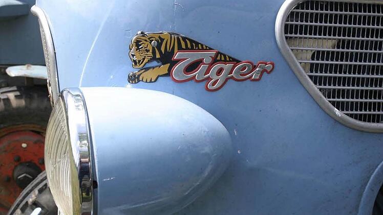 Das Symbol des Eicher EM 200 ist ein Tiger.