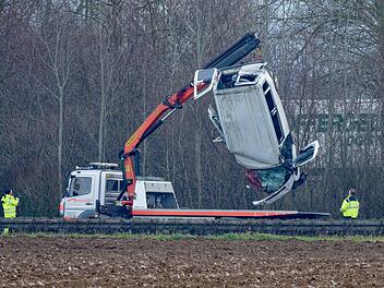 Schwerer Unfall auf der A44