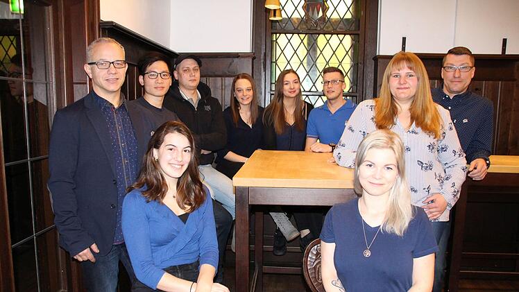 Das Team vom "Münchner Hofbräu" in CoburgOliver Schmidt
