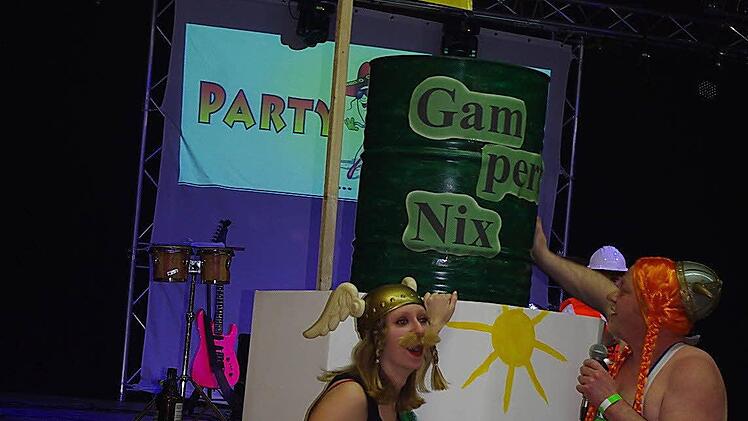 Der absolute Knaller des Abends war der Sketch "Gampertnix".