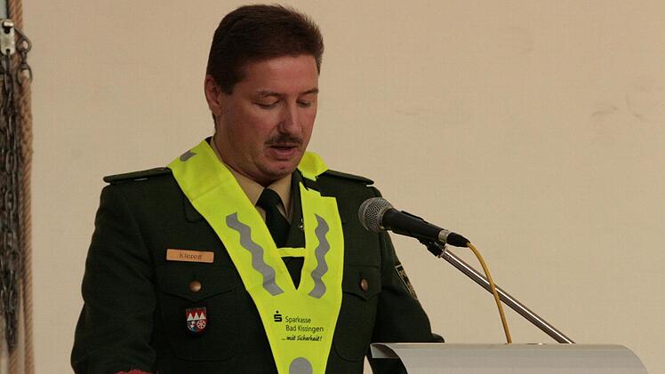 Übergabe der Sicherheitsdreiecke zum Schulanfang 2014 in Münnerstadt. Fotos: Paul Ziegler/Heike Beudert